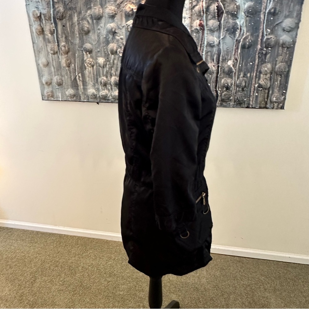 ⭐️ Barti Italy Small Black Satin Coat - Picture 15 of 16
